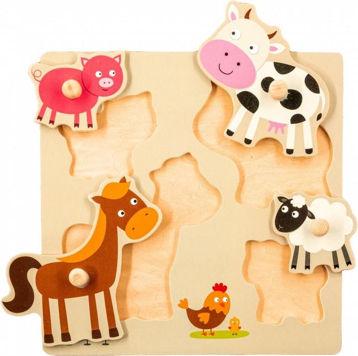 Produktbild Smily Wooden puzzle (4 Teile)