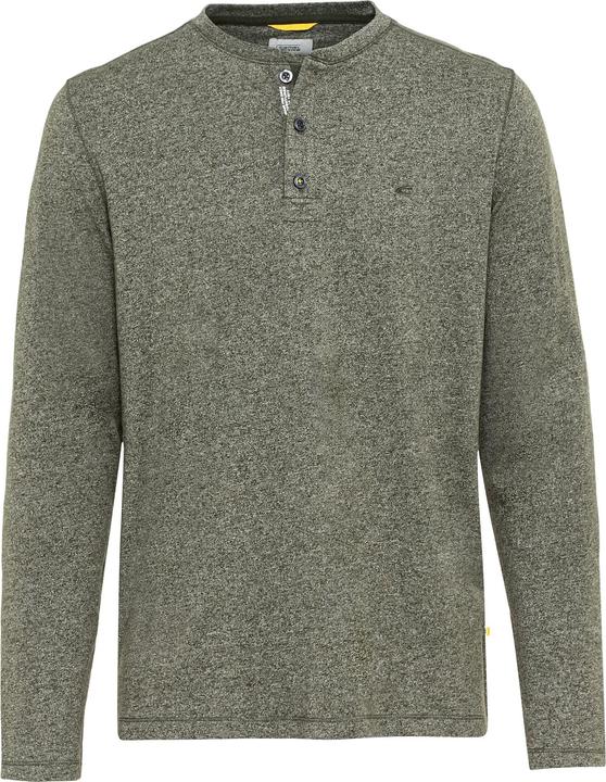 Image du produit Camel Active T-shirt Henleys à manches longues en mélange de coton durable (5XL)