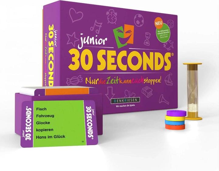 Produktbild Denkriesen 30 Seconds - Junior (d) (Deutsch, 3 - 8 Spieler)