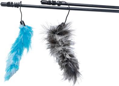 Actual product image Karlie Feather boa (Play fishing rod cat)