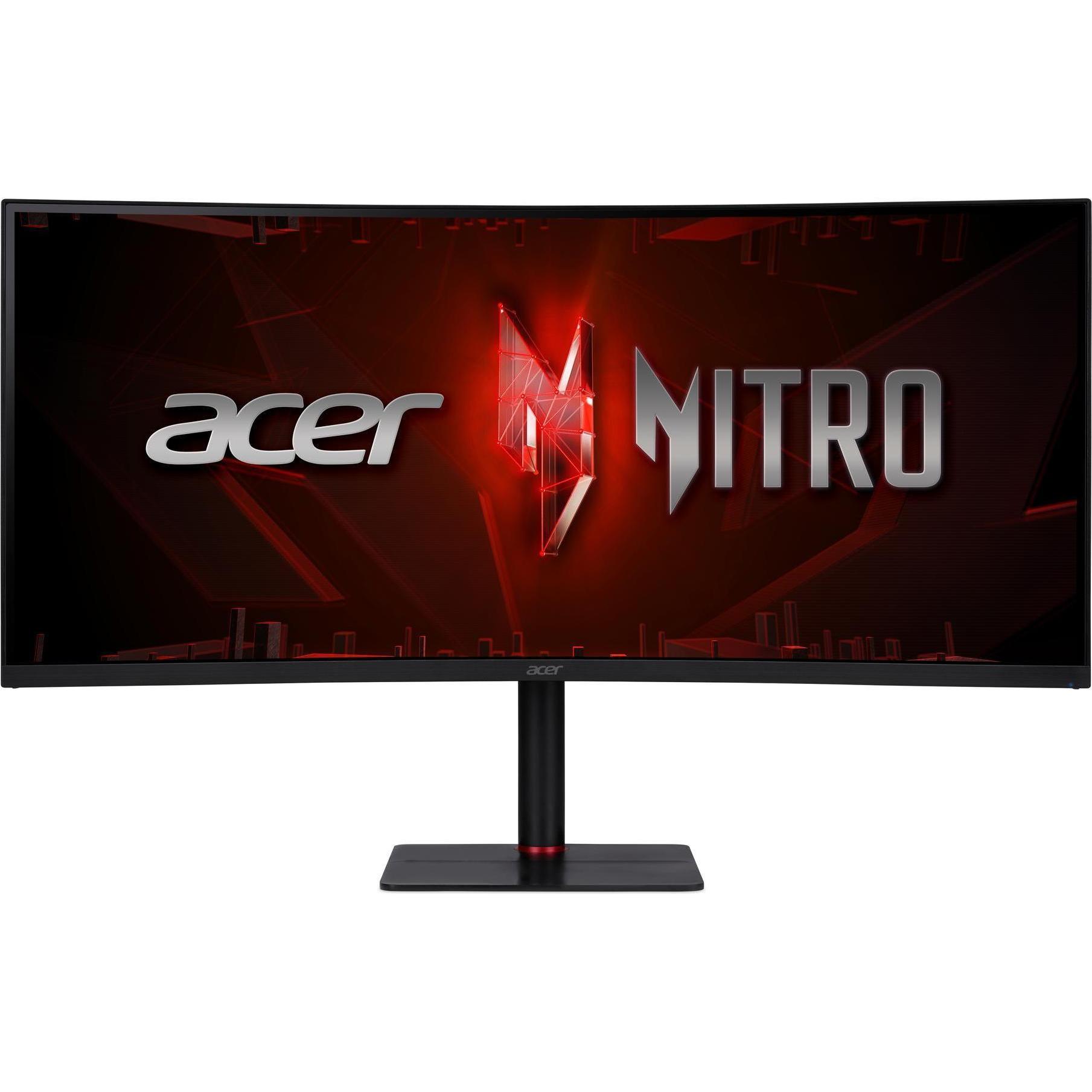 Acer 34" Nitro XV345CURV3 (3440 x 1440 Pixel, 34"), Monitor, Schwarz