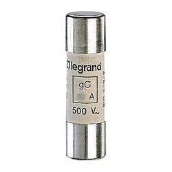 10x Legrand, Sicherung, 014504 (Zylindersicherung, 10 A, Träge)