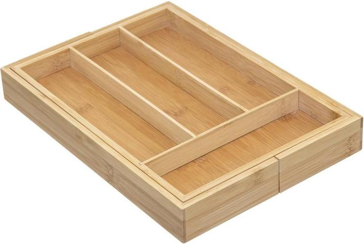 Produktbild 5Five Besteckkasten - 6 Fächer - erweiterbar - Bambus