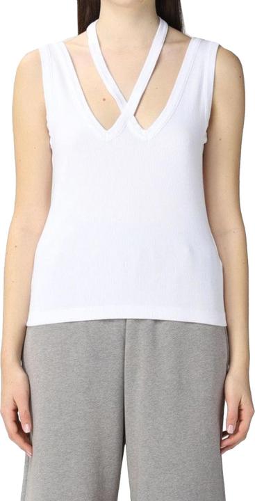 Produktbild Maison Martin Margiela Mm6 Maison Margiela Ribbed Cotton Top (S)