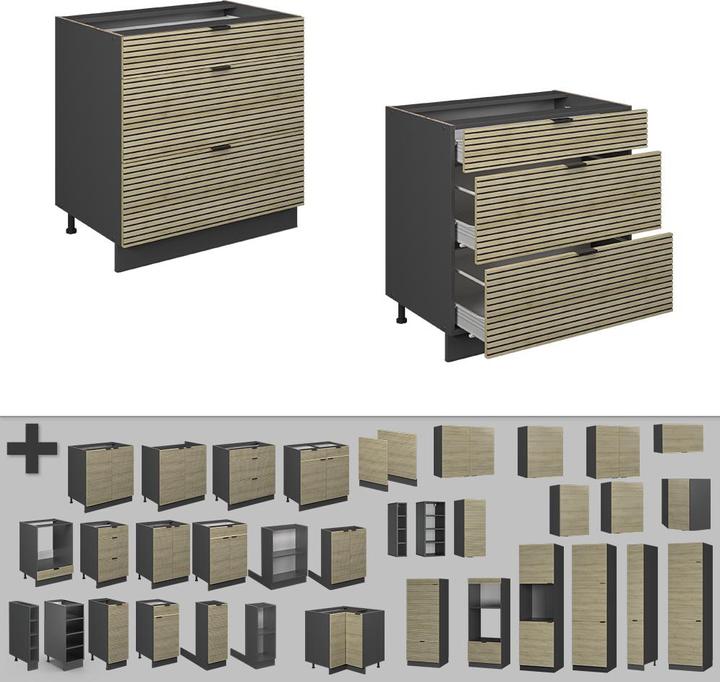 Actual product image Vicco Küchenunterschrank Fame-Line