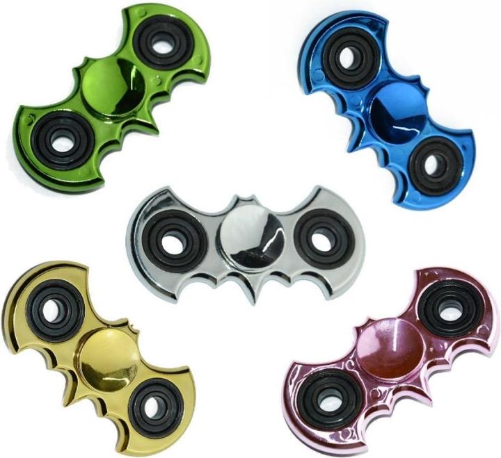 Actual product image FidgetSpinner Bat Bat 2-Wing Duo Hand Spinner