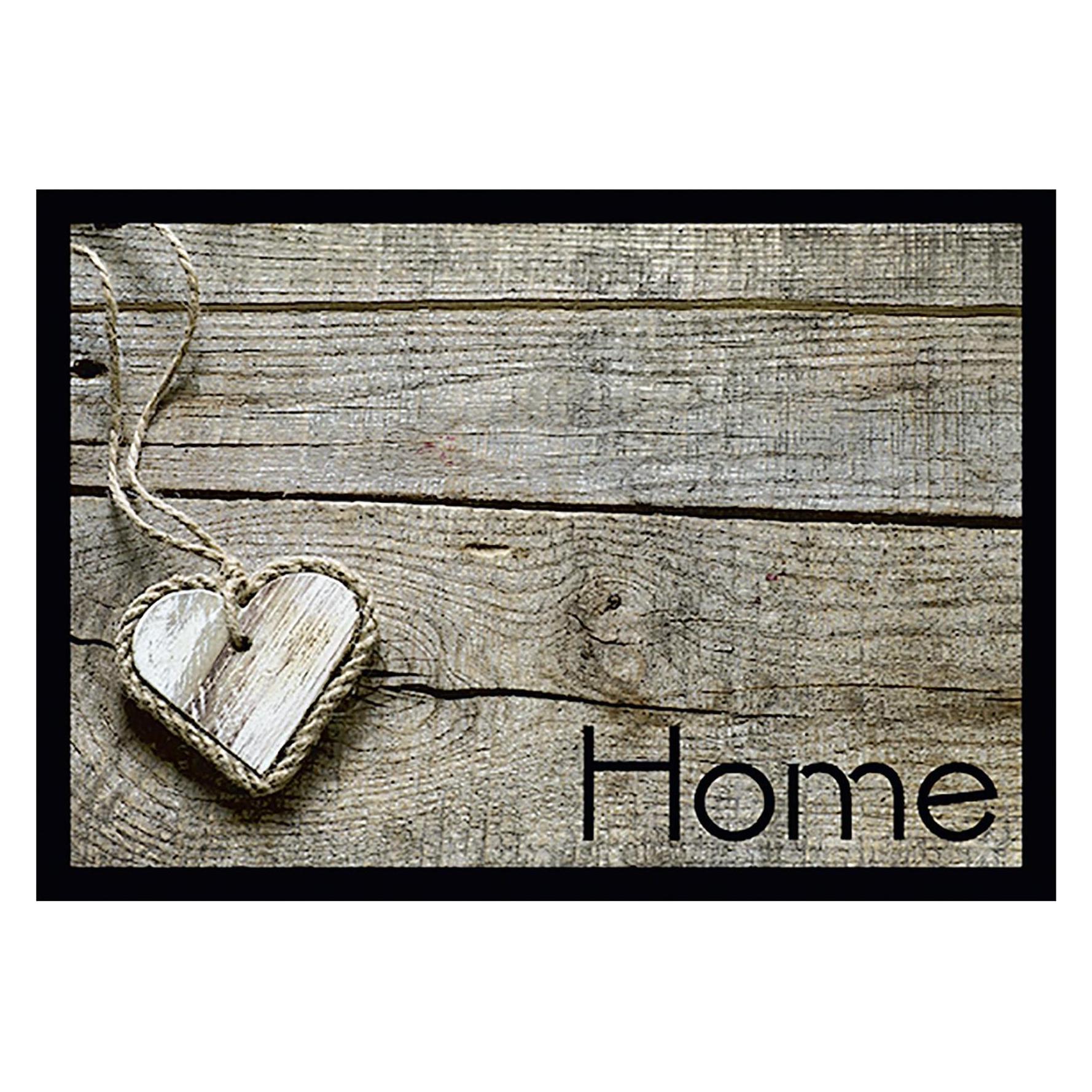 Md Entree, Deurmat, Deurmat Impress.hart Op Hout (40.20 X 29.10 cm)