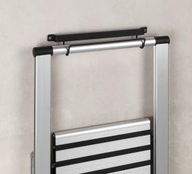 Produktbild Wenko Klapptritt silber 3 Stufen, H: 119,0 cm (Klapptritt, 44 cm)