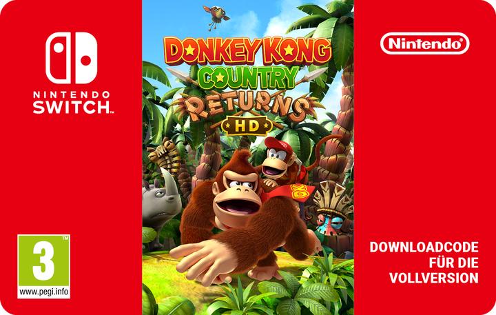 Produktbild Nintendo Kong Country Returns HD Digital Code (Switch)