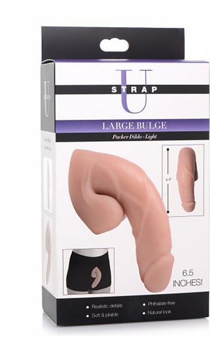 Immagine prodotto XR Brands Dildo grande per imballare le protuberanze - 6.5" Luce