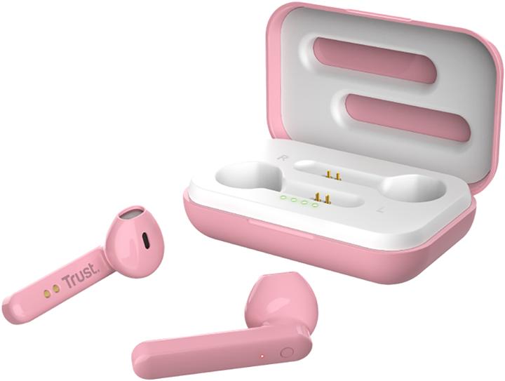 Produktbild Trust Primo Touch Bt Earphones Pink (12 h, Kabellos)