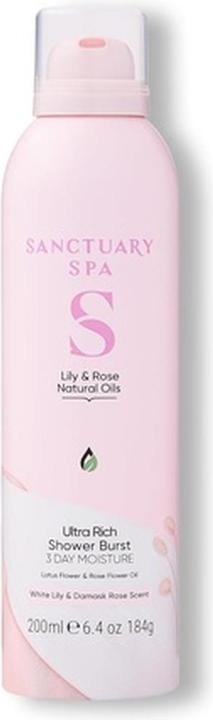 Spa Lily and Rose Natural Oils Ultra Rich Shower Burst
