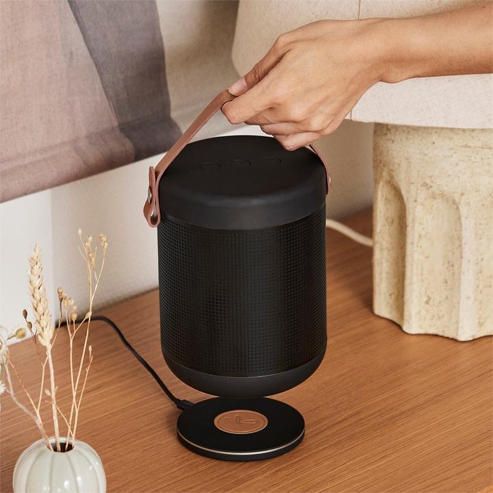 Actual product image Fasnacht Bluetooth-Lautsprecher Kreafunk Schwarz 40 W (30 h)