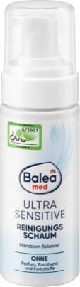 Actual product image dm Balea MED Cleansing Foam Ultra Sensitive (Foam, 150 ml)