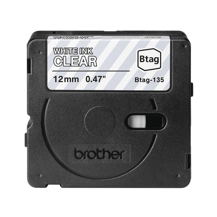 Produktbild Brother Btag (1.20 cm, Transparent, Weiss)