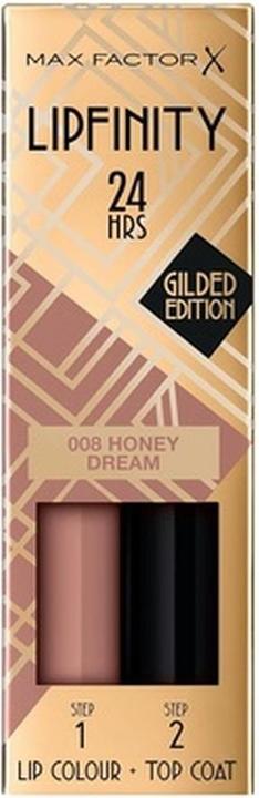 Produktbild Max Factor Lipfinity 24HRS Lip Colour (008 Honey Dream)