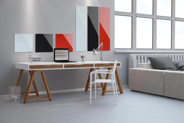 Actual product image Bi-Office magnetic glass board (38 x 38 cm)