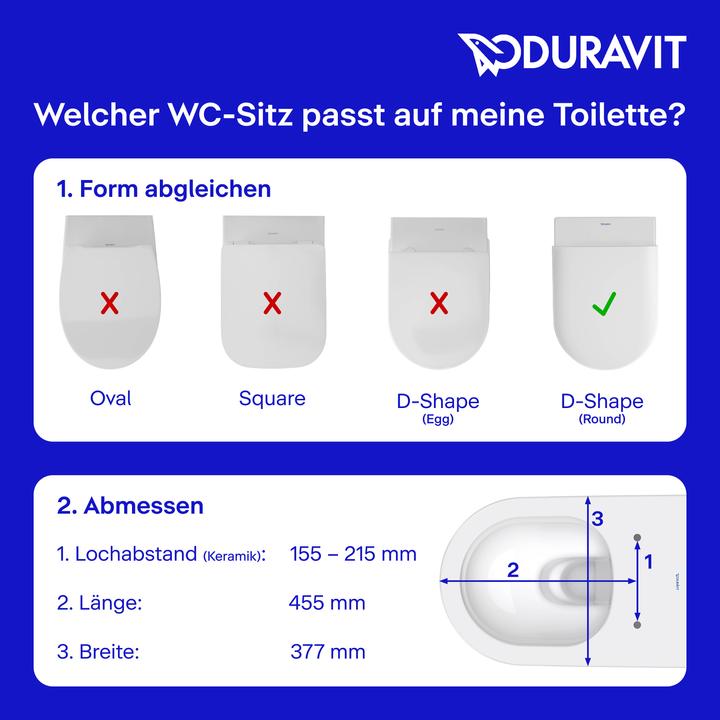 Produktbild Duravit Universal WC Sitz Sortiment WC-Sitz