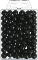 Produktbild Perlen 10mm 115 Stück schwarz