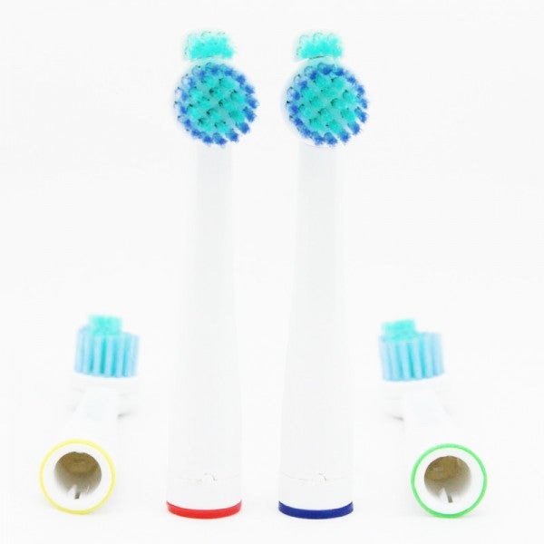 Hermex Pack of 4 brushes compatible for Philips Sensiflex HX2012 HX1600 HX2012/30 (4 x)