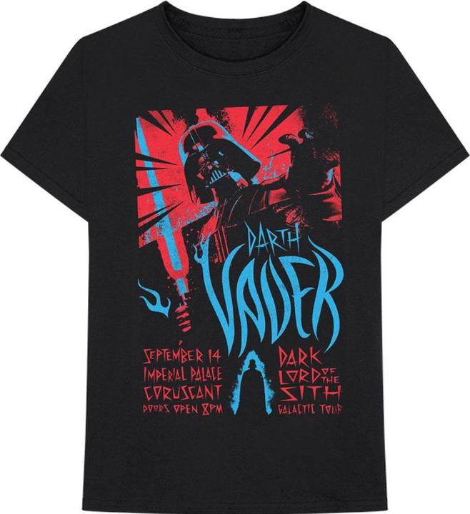 Immagine prodotto Star Wars Maglietta in cotone Rock One Darth Vader per adulti (S)