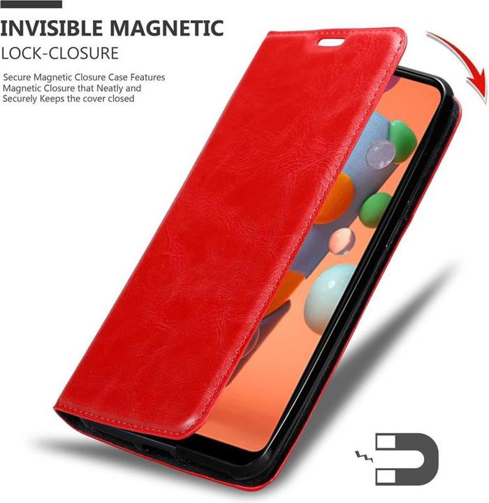 Produktbild Cadorabo Book Invisible Magnet Cover (Samsung Galaxy A11)