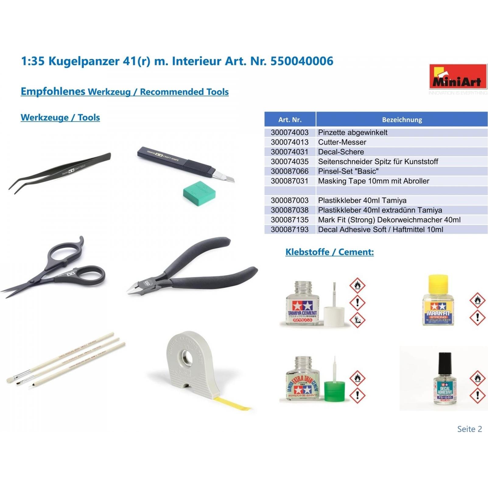 Thumbnail - Mini art Kugelpanzer 41(r) Interior Kit