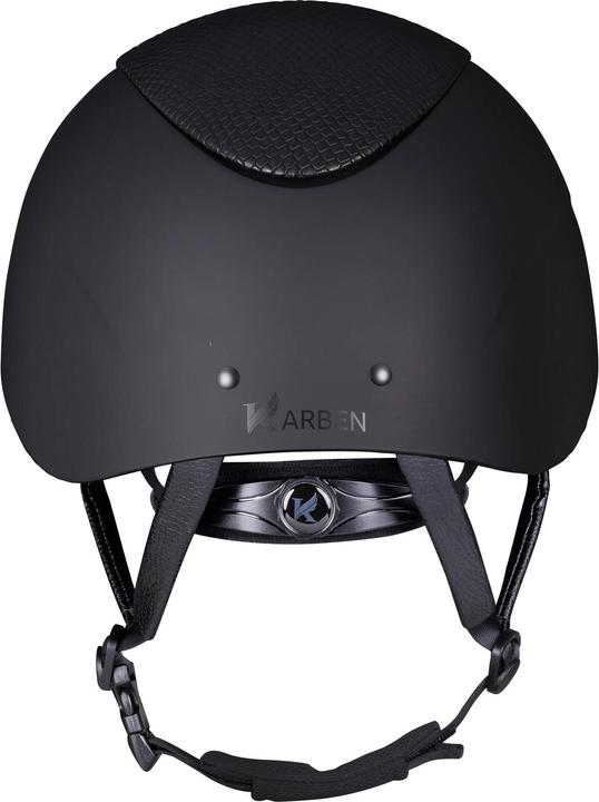 Produktbild Karben Reithut mit festem Schirm Lorah Ellipse Schlangenlederimitat (53 cm)