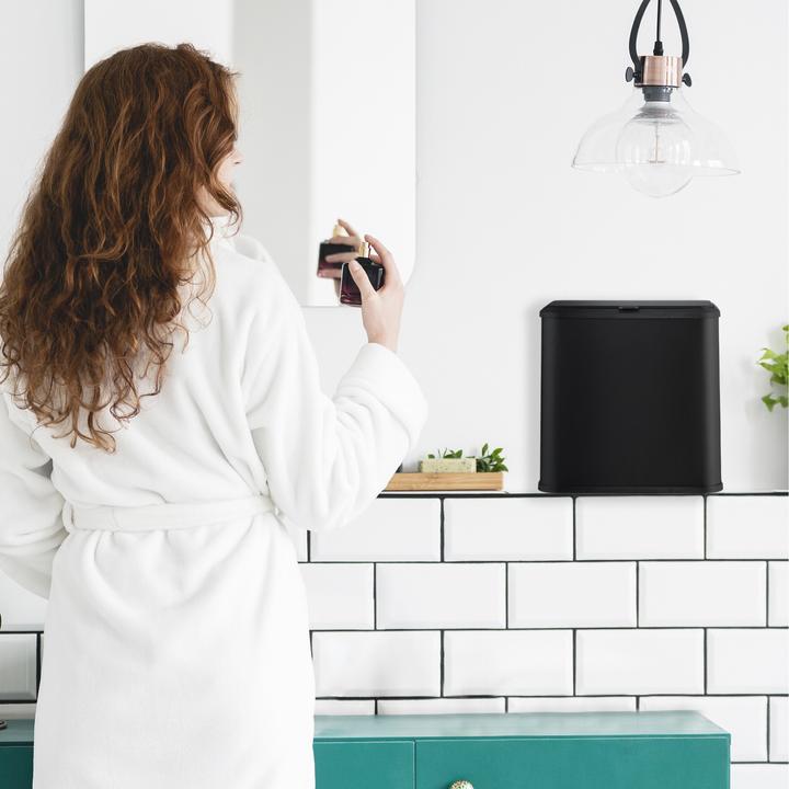 Image du produit Relaxdays Poubelle-salle-bain (5 l)