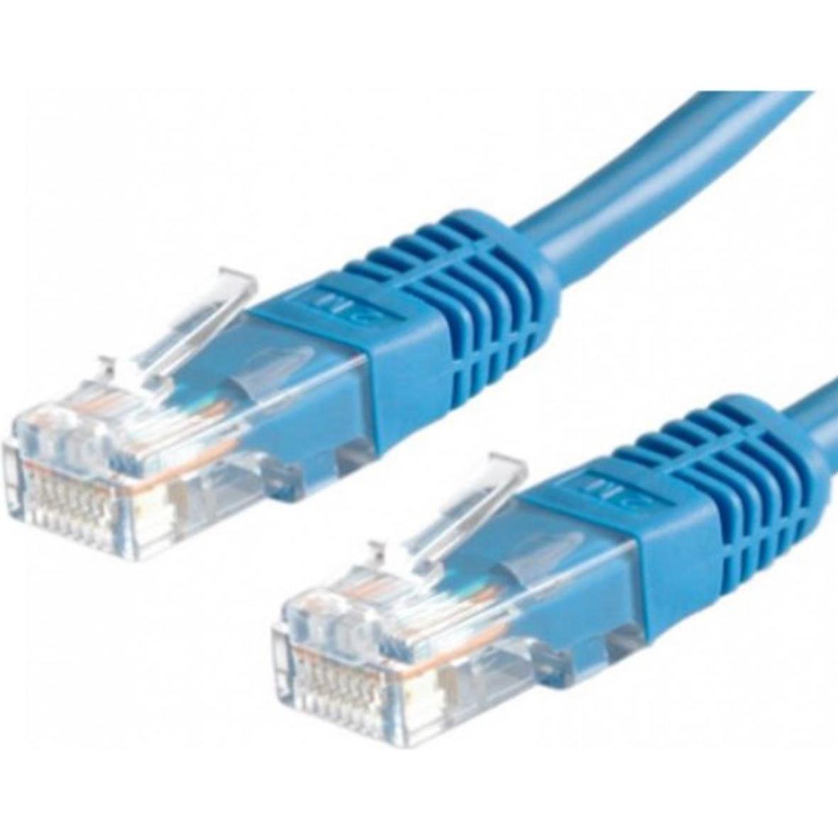 Thumbnail - Secomp ROLINE Patch Cable UTP, RJ45-RJ45 (U/UTP, CAT5e, 1 m), Netzwerkkabel
