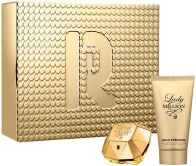 Immagine prodotto Paco Rabanne Lady Million Set 2024 Eau de Parfum 50 / Body Lotion 75 (Set profumo)