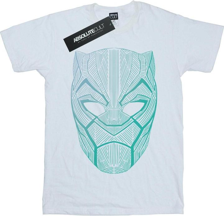 Produktbild Jungen Schwarzer Panther Tribal Maske TShirt (152, 158)