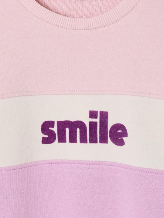 Produktbild Vertbaudet Sweatshirt im Colorblock-Style Mädchen, Recycling-Polyester (122)