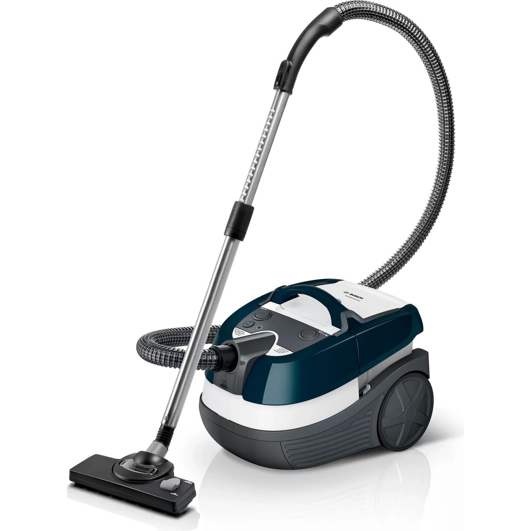 Bosch Hausgeräte BWD41720, Staubsauger, Türkis, Weiss