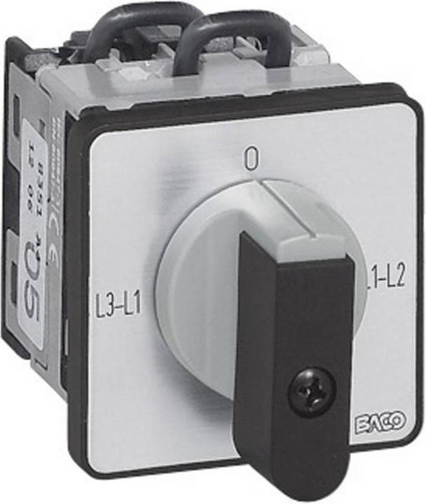 Actual product image Baco Voltmeter switch without 0-position 16 A