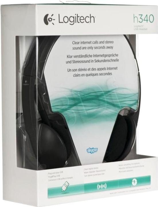 Image du produit Logitech H340 (Filaire, USB-A)
