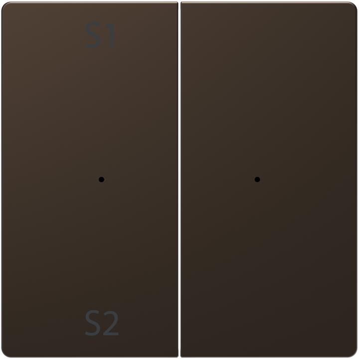 Actual product image Merten Rockers for push-button module 2gang (scene1/2, MEG5226-6052