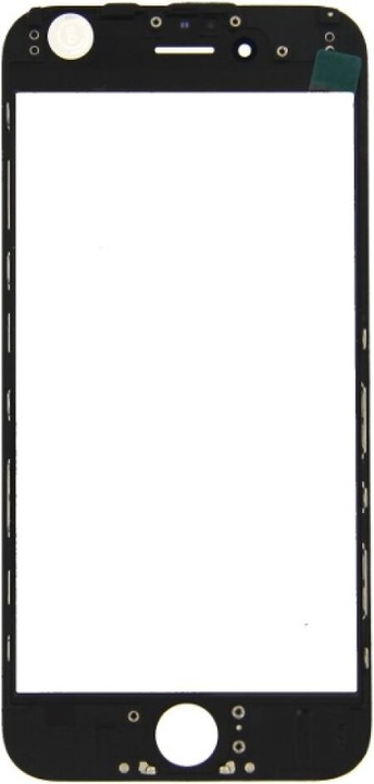 Produktbild OEM Display LCD Glas ohne Rahmen für iPhone 6 schwarz (Display, iPhone 6)
