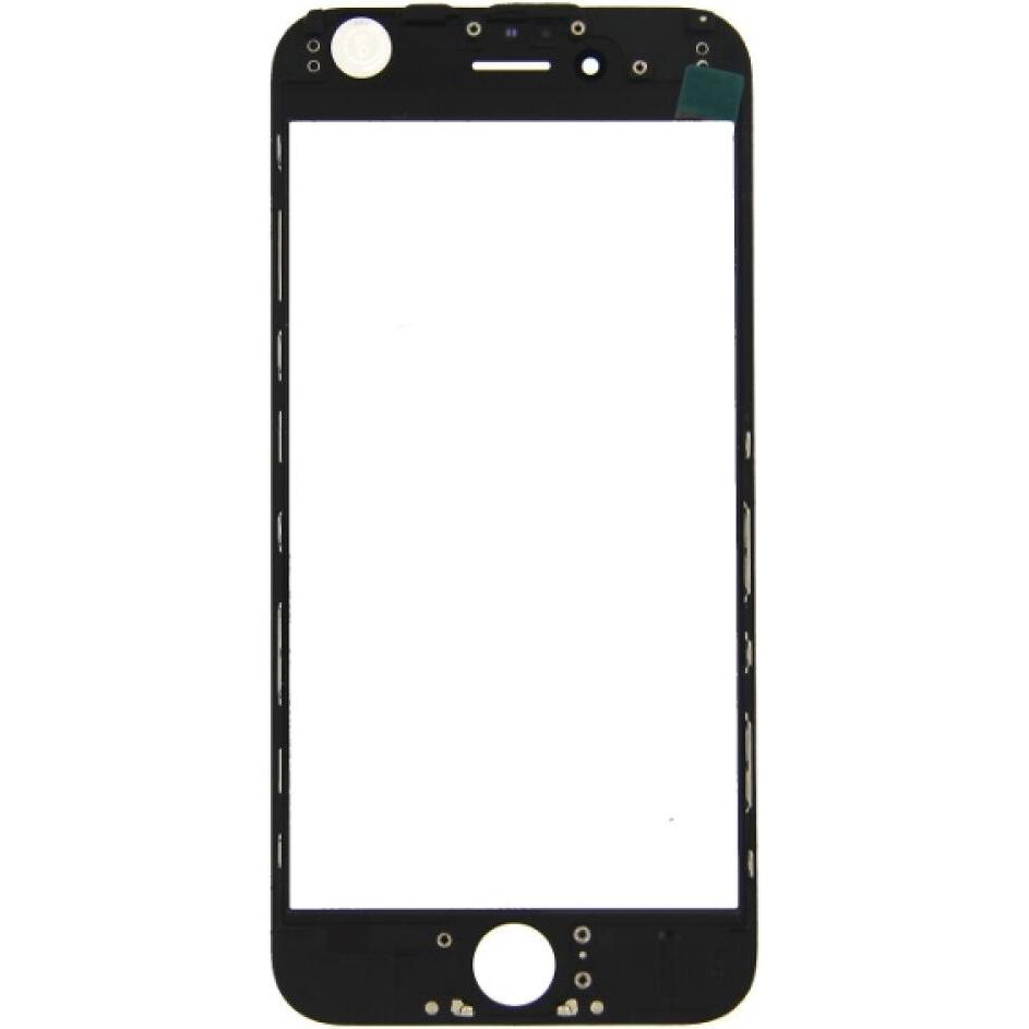 Thumbnail - OEM Display LCD Glas ohne Rahmen für iPhone 6 schwarz (Display, iPhone 6), Mobilgerät Ersatzteile, Schwarz