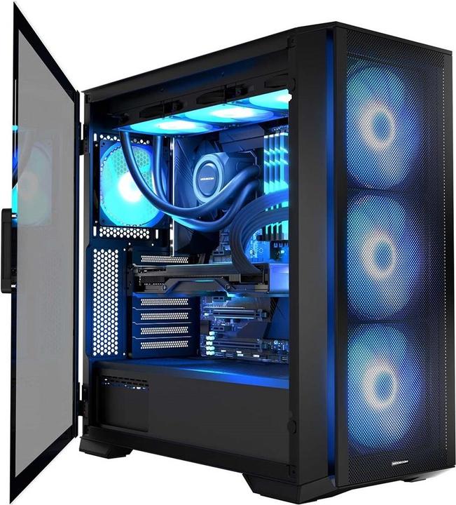 Actual product image Modecom Horizon ARGB czarna (E-ATX, mATX, Mini-ITX)