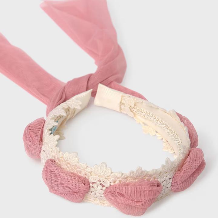 Actual product image Abel & Lula Headband tulle blush (054 Blush)