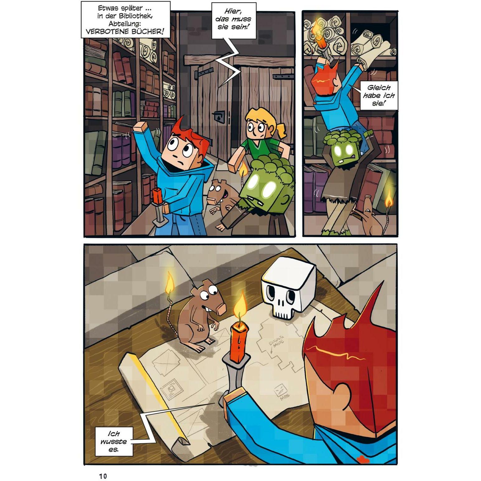 Minecraft: Creeper - bis es knallt!, Kinderbücher von André Sedlaczek, Heiko Wolz