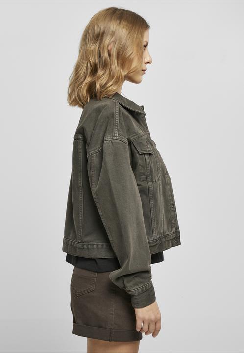 Actual product image Urban Classics Ladies Oversized Colored Denim Jacket - 73203 (3XL)