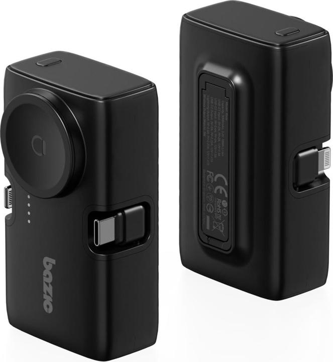 Produktbild Energea PowerBank 3in1 Bazic Koda 5000mAh PD20W USB-C/Lightning black (5000 mAh, 20 W, 20 Wh)