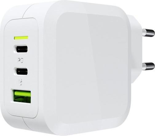 Actual product image GreenCell PowerGaN USB Chager - QuickCharge 3.0 - 3 Ports - 65W (65 W)