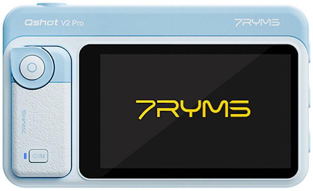 Actual product image 7Ryms Qshot V2 PRO Wireless Phone Monitor Screen Blue