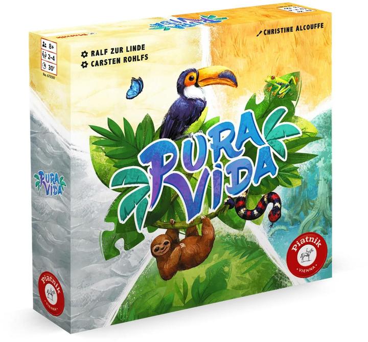 Produktbild Piatnik Pura Vida (d,f,e) (Deutsch, Französisch, Englisch)