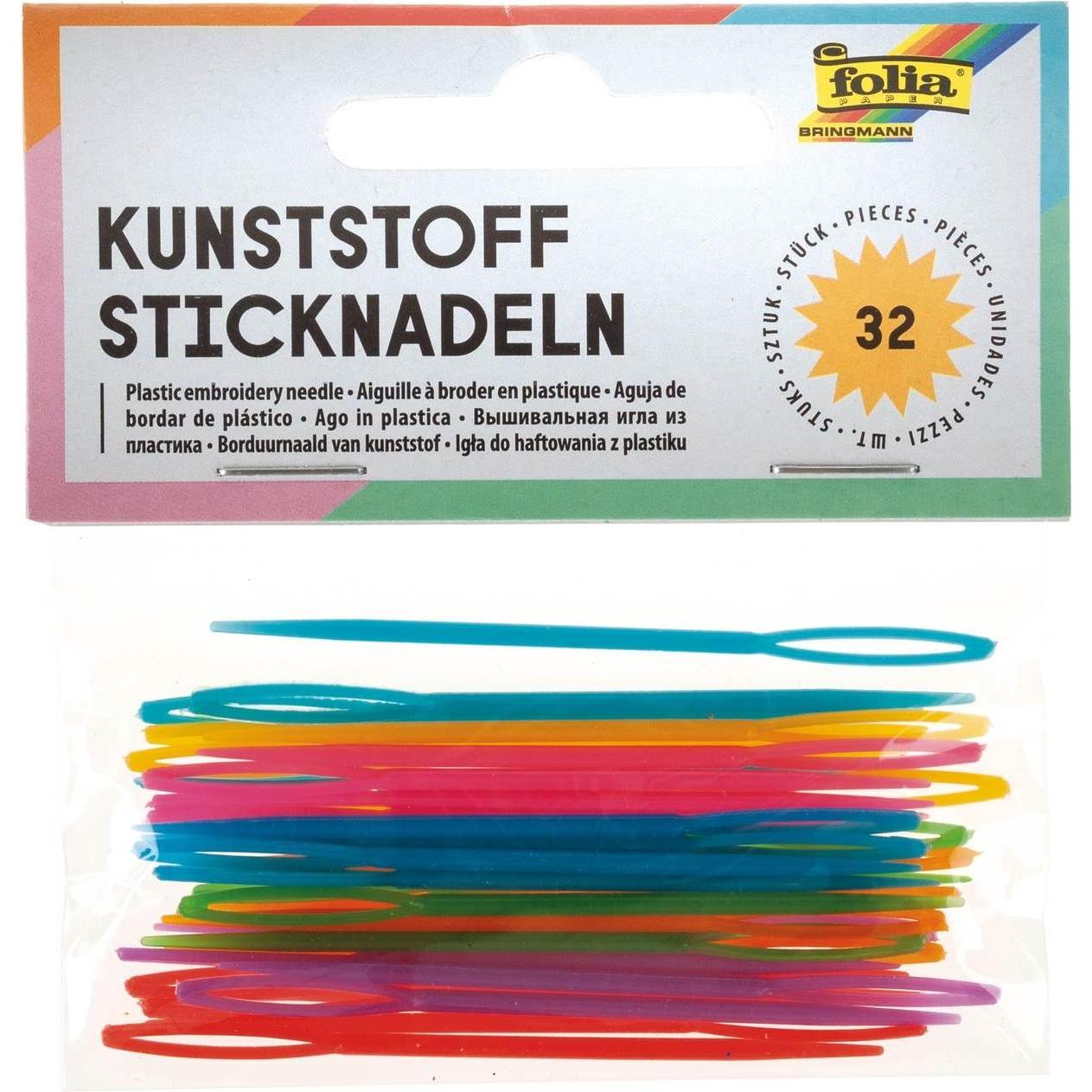 Folia Sticknadeln, Nadel, Mehrfarbig