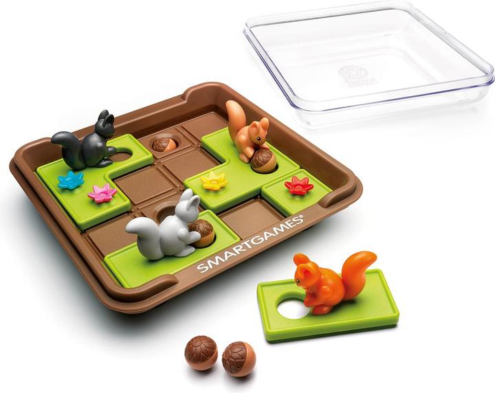Productafbeelding Smart Games Eekhoorns worden gek (Duits, Frans, Italiaans, Engels)