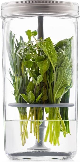 Produktbild Kilner Glas zum Aufbewahren frischer Kräuter (1 l)
